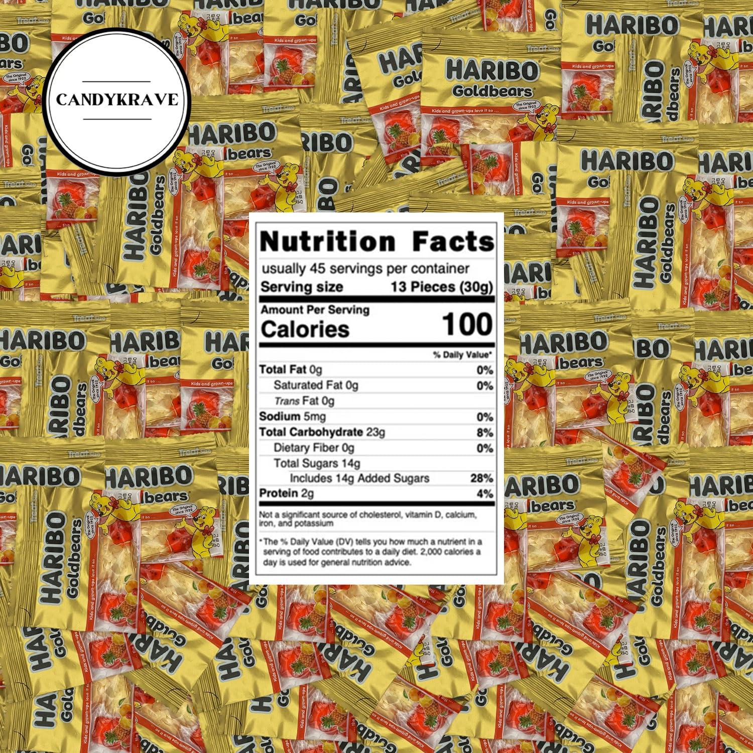 Oso de Oro Gummy Candy CandyKrave - 5 Sabores Frutales 0.91 kg