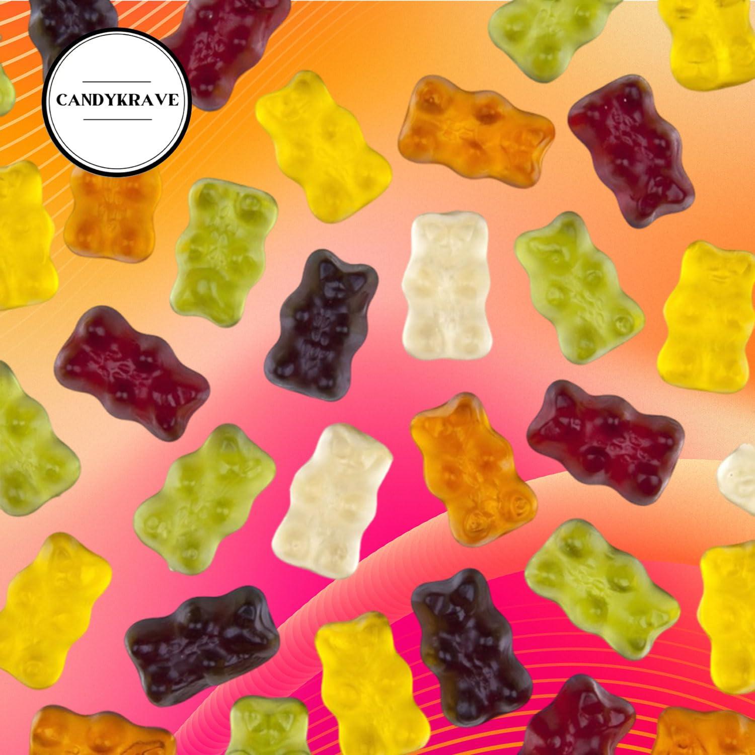 Oso de Oro Gummy Candy CandyKrave - 5 Sabores Frutales 0.91 kg