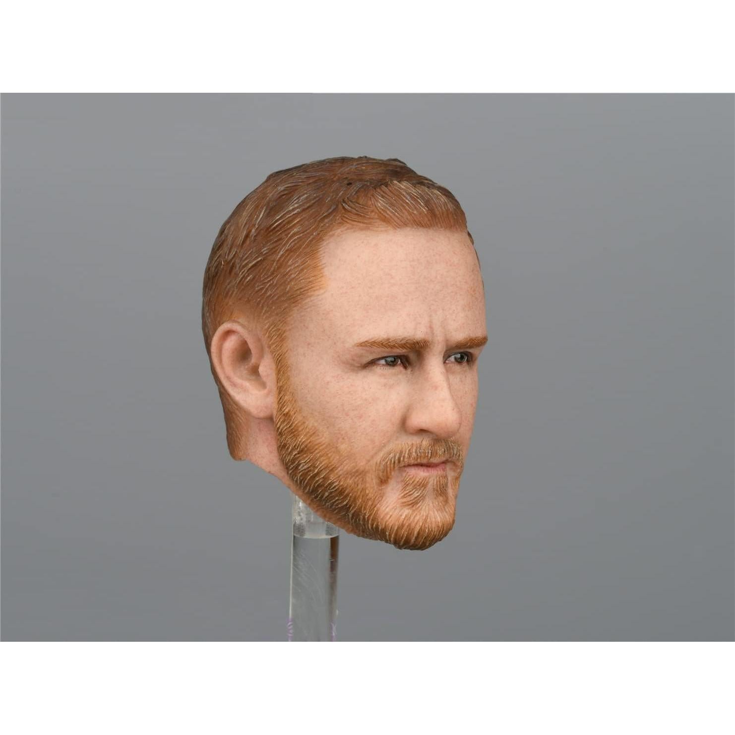 Escultura de Cabeza Masculina 1/6 Genérico para Figuras 30.48 cm