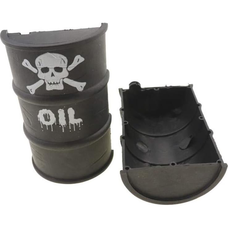 Barril de Combustible Huwaimi para Coche RC 1/10 - Negro