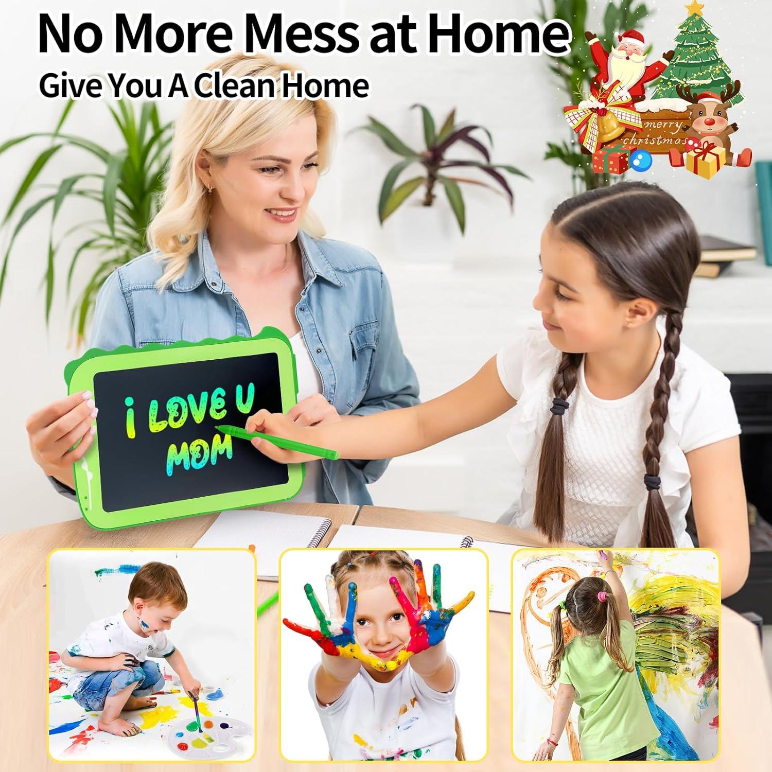 Tableta de Escritura LCD MOOWALIS 8.5" Dinosaurio Navidad