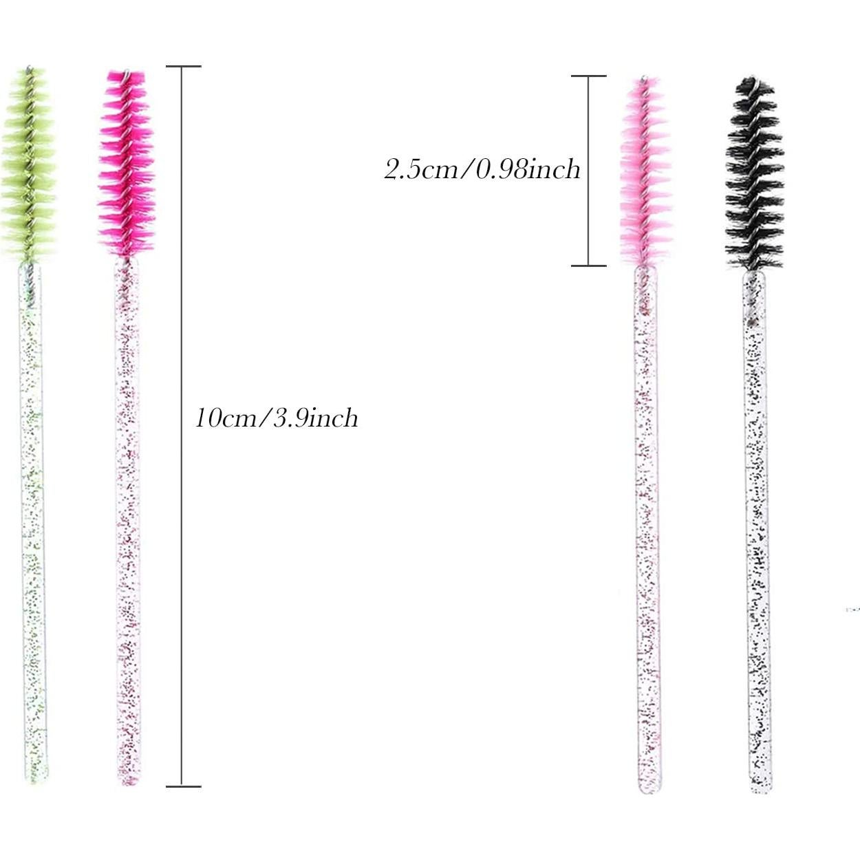 300 Cepillos Desechables GUMIKE para Pestañas y Cejas