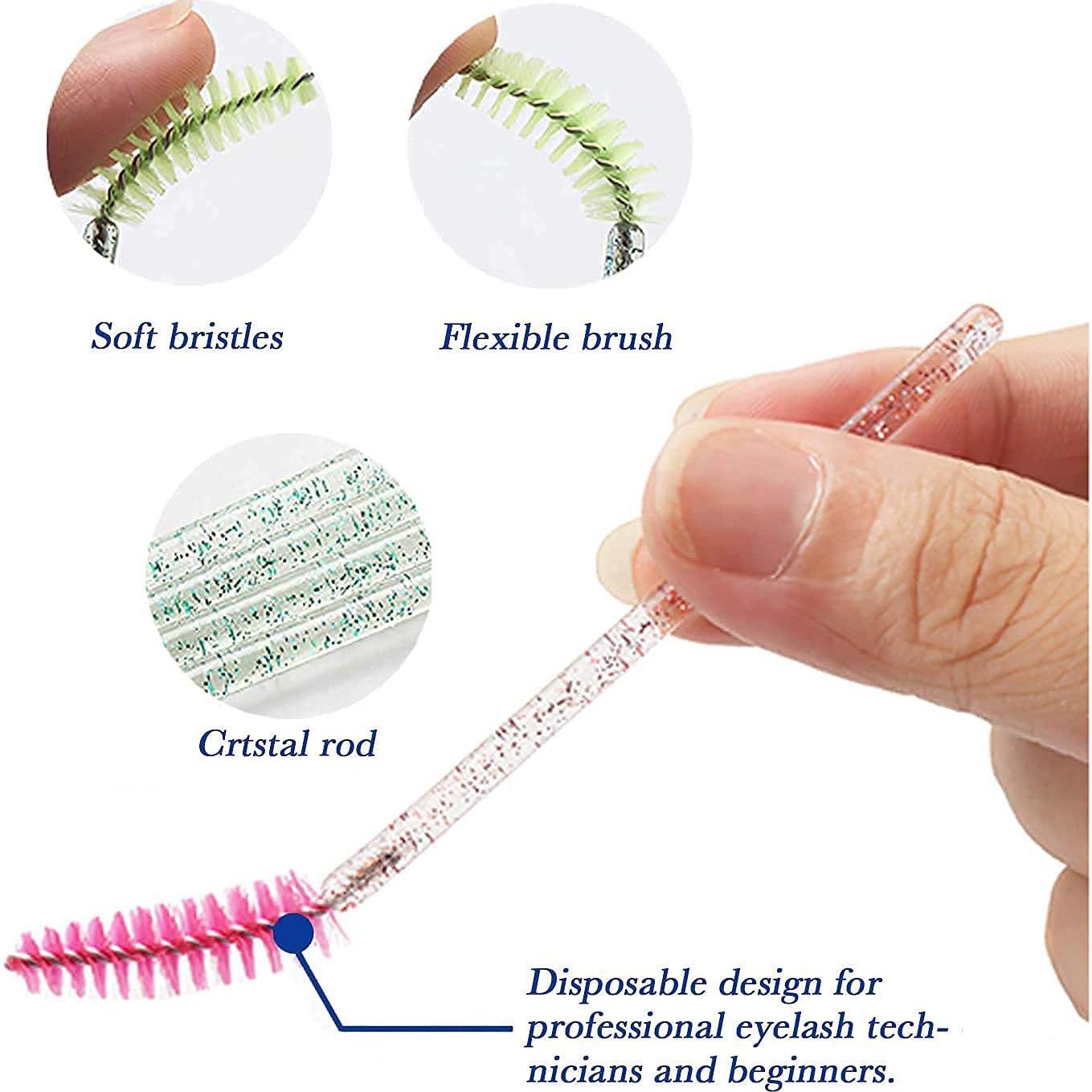 300 Cepillos Desechables GUMIKE para Pestañas y Cejas