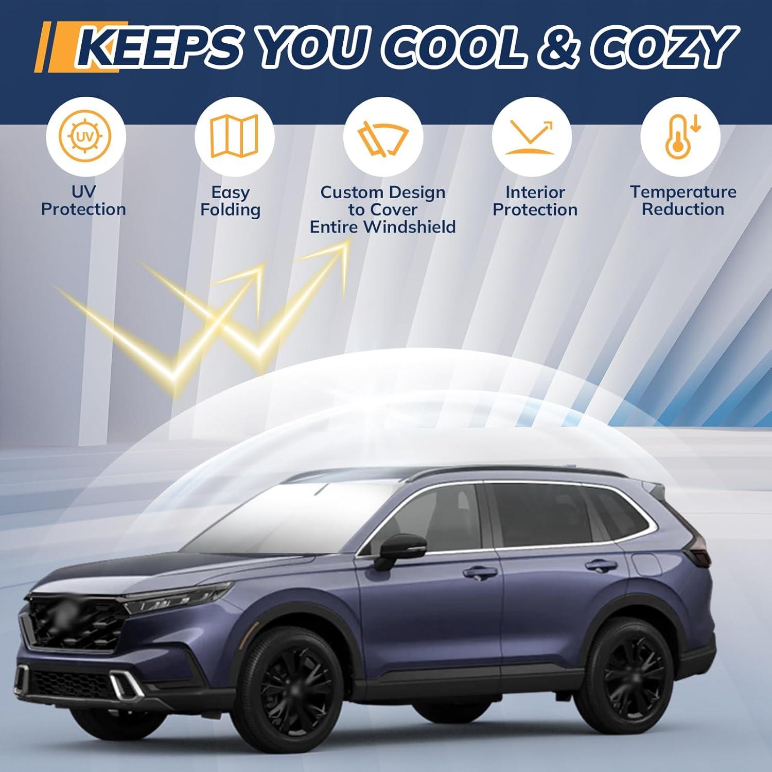 Protector Solar Parabrisas SEPORUD Honda CR-V 2017-2022 UV