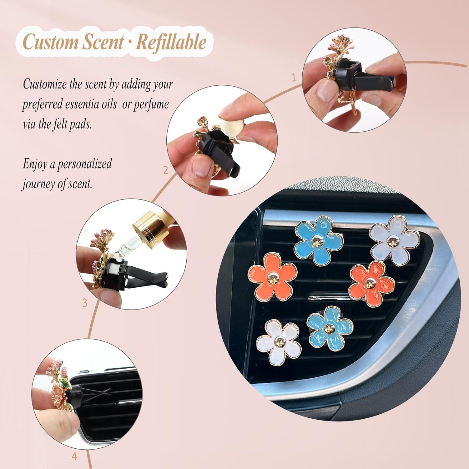 Clips de Ventilación para Ambientador de Auto ORIESSE 6pcs