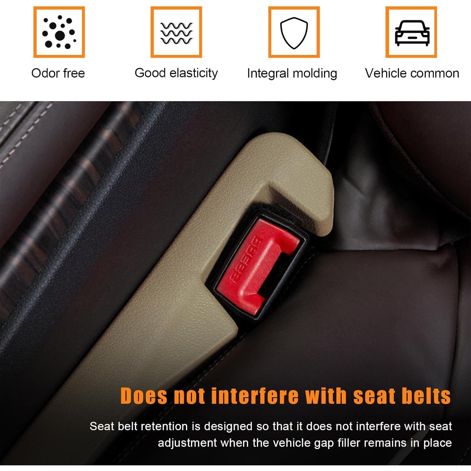 Relleno de Espacio entre Asientos de Coche Suvnie Beige 40x5.5cm