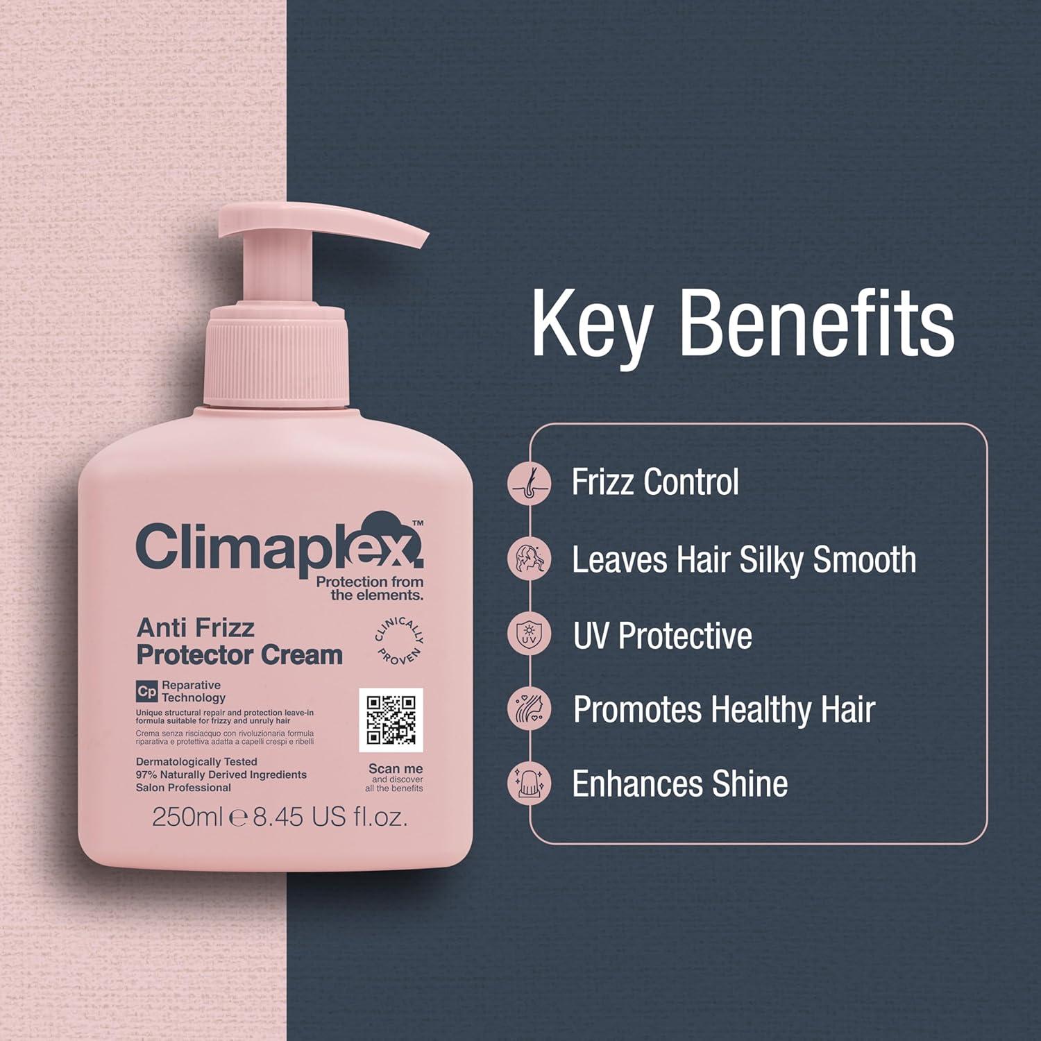 Crema Protectora Anti Frizz Climaplex 239 g - Brillo y Suavidad