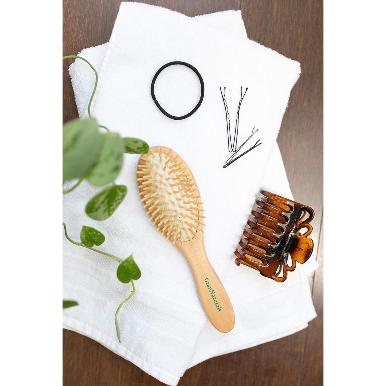 Cepillo Desenredante de Madera Gran Goods - Viaje 20.3cm