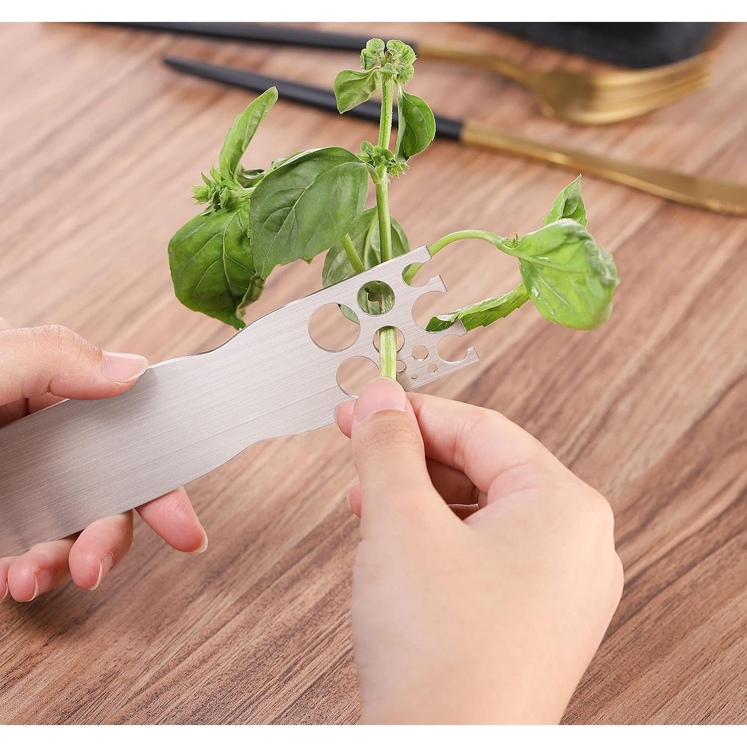 Deshojador de Hierbas Acero Inoxidable Ropto 18.5 cm