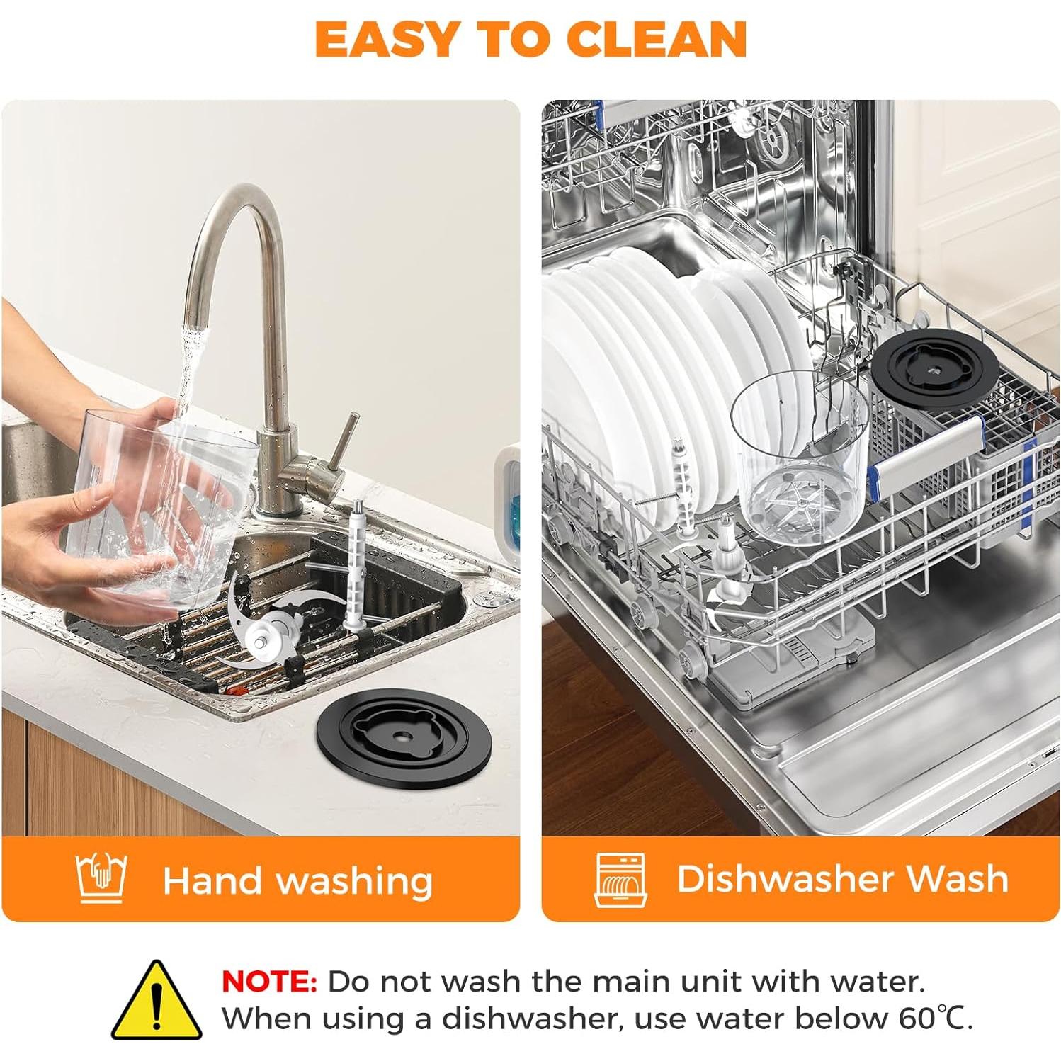 Desgarrador de Pollo Eléctrico Furnovo 250W 2L Acero Inoxidable