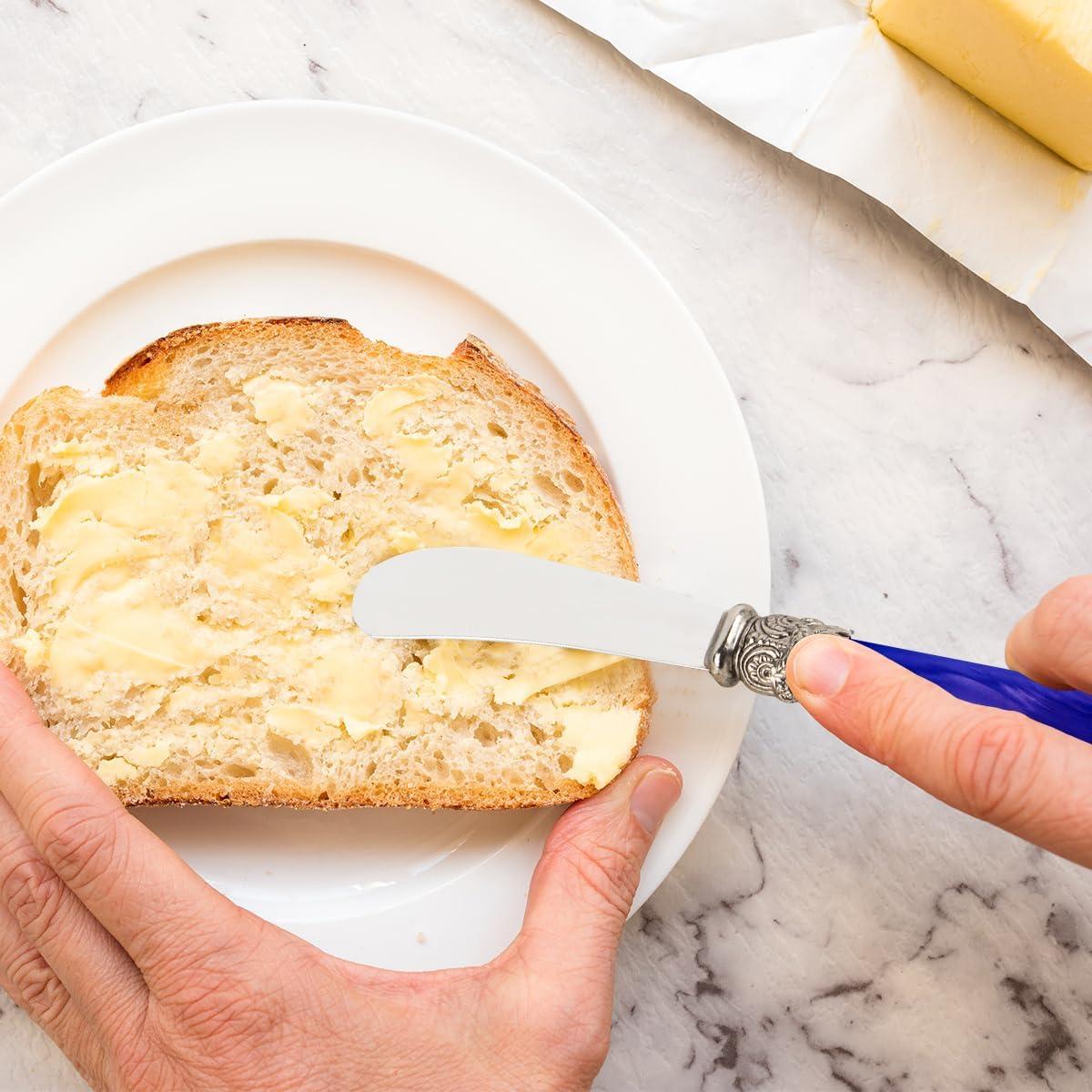 Juego de 4 cuchillos para untar CATHYLIN REVERIE acero inoxidable