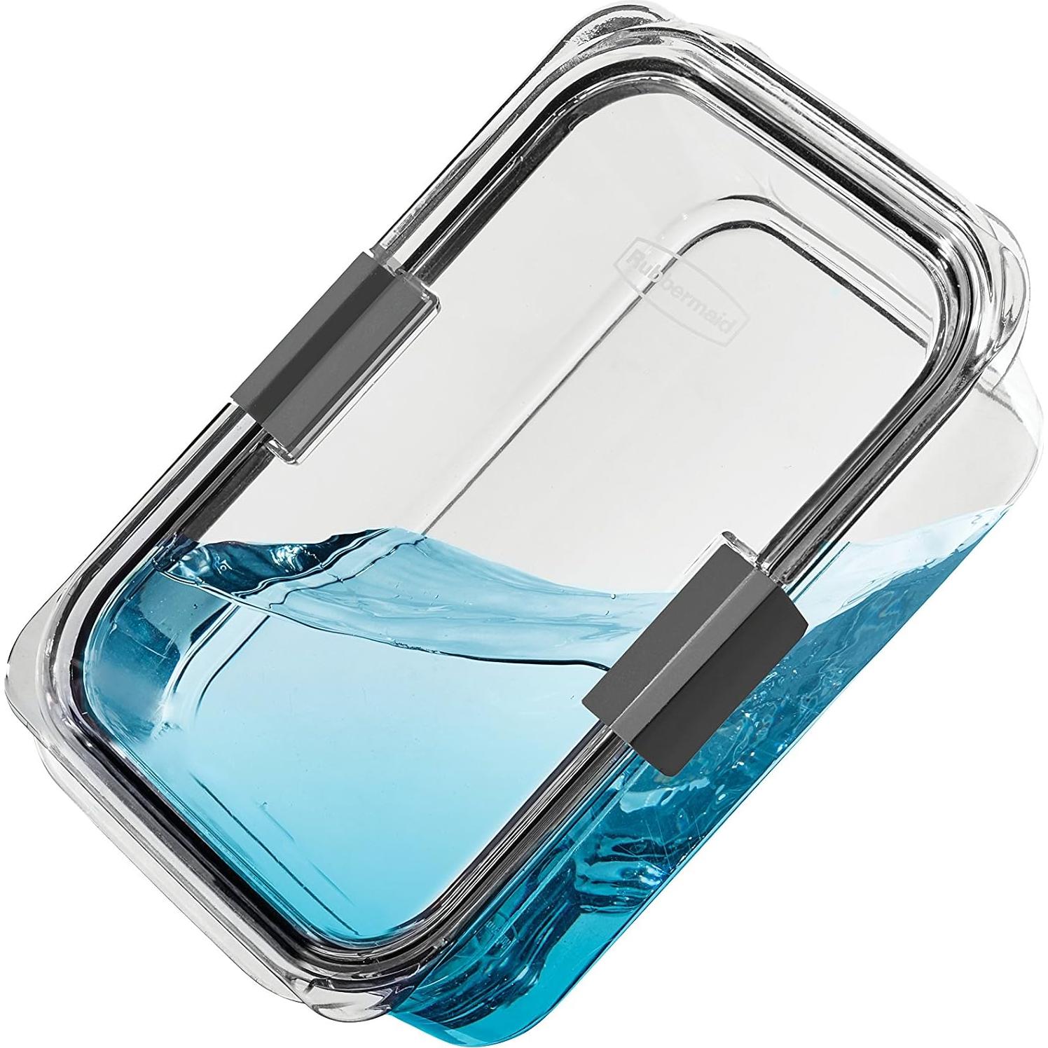 Contenedor de Almacenamiento Rubbermaid Brilliance 4.54L Hermético - Paquete de 2