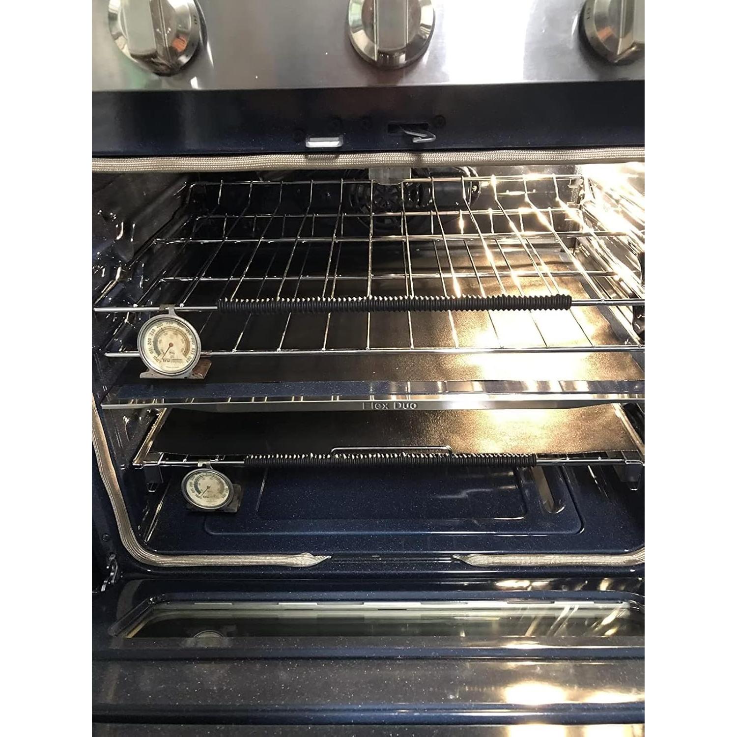 Paquete de 2 Tapetes para Horno LokiLux 40.64x60.96cm + 2 Protectores de Silicona