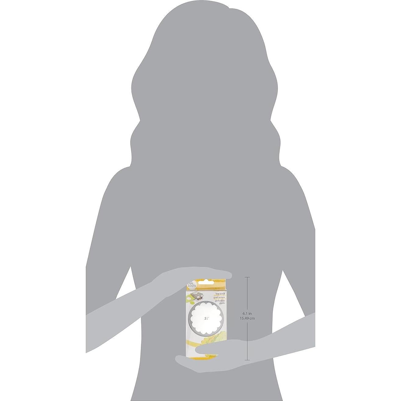 Troquel de Círculo con Bisel Grande EK Tools 5.72 cm