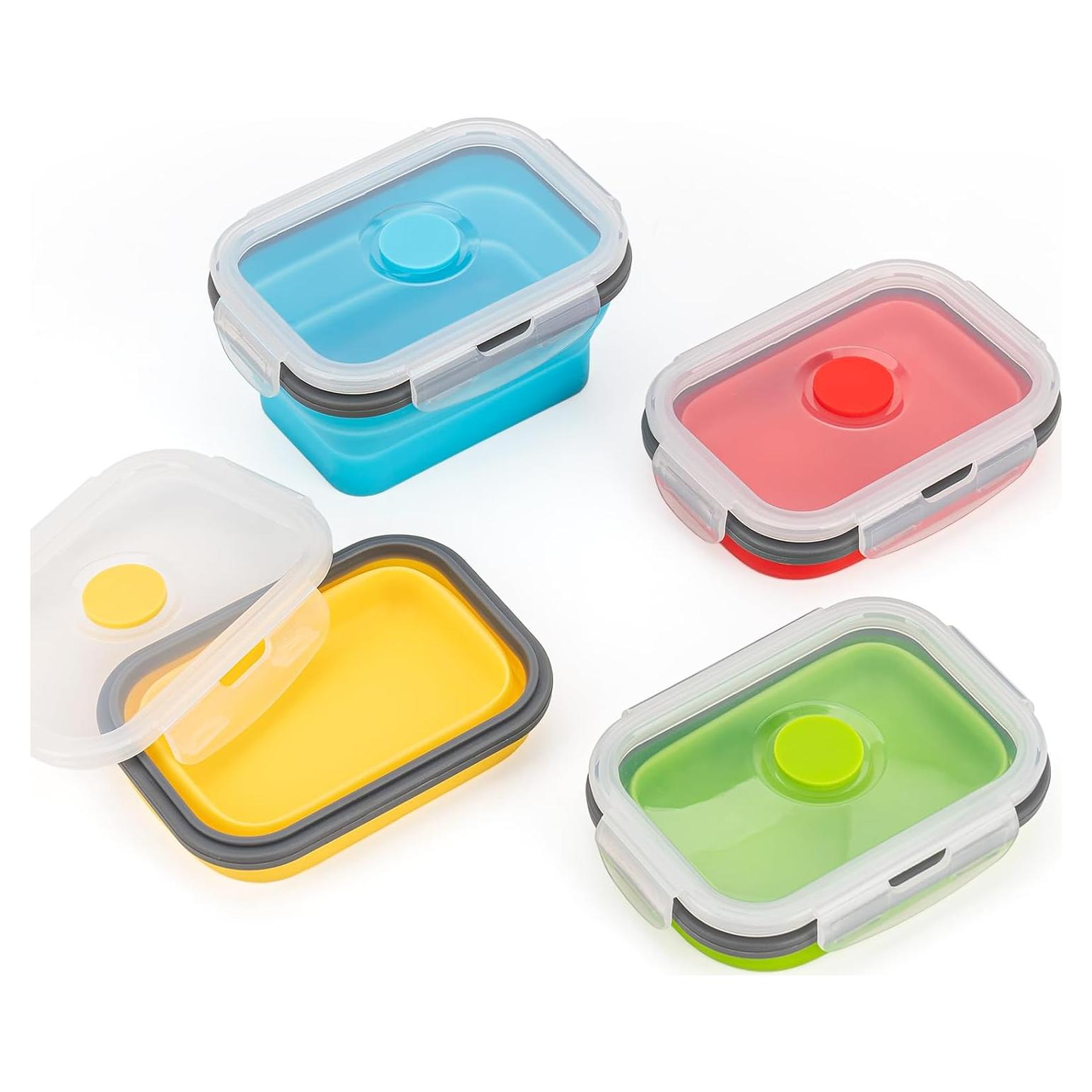 Contenedores de Almacenamiento Plegables Annaklin 350 ml - Juego de 4