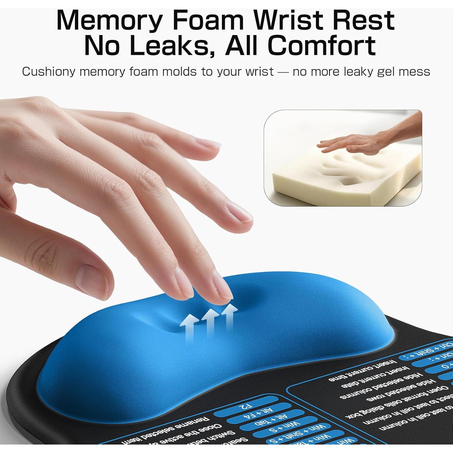 Alfombrilla de Mouse Ergonómica Senetem con Reposamuñecas