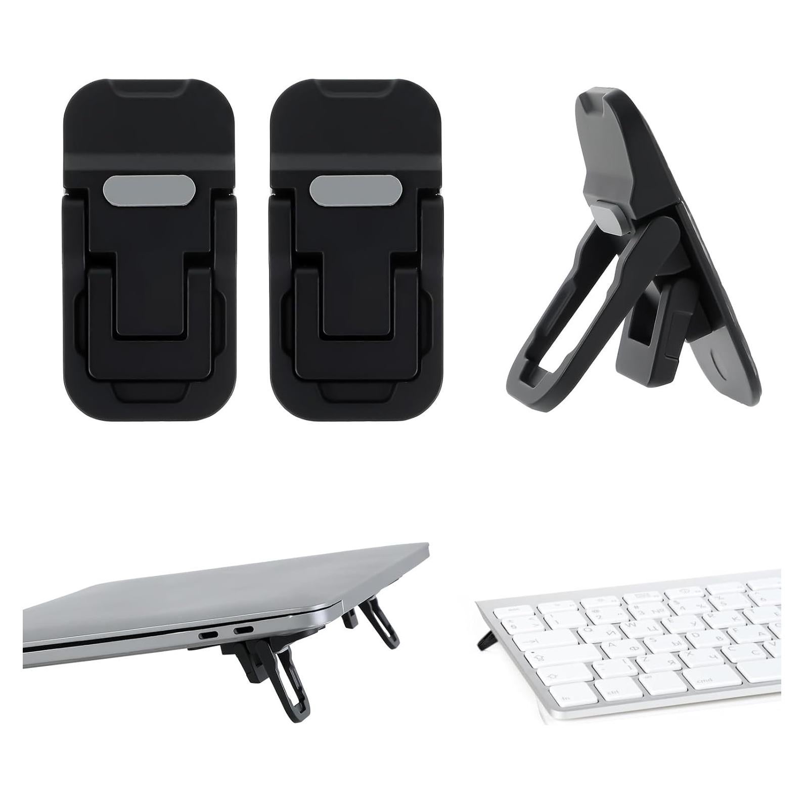 Soporte de Laptop Plegable YUXIANLB de Aleación de Zinc Negro