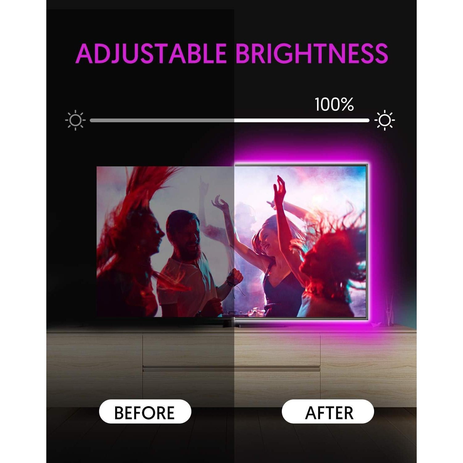 Luces de tira LED RGB Avatar Controls 3.0m con control remoto