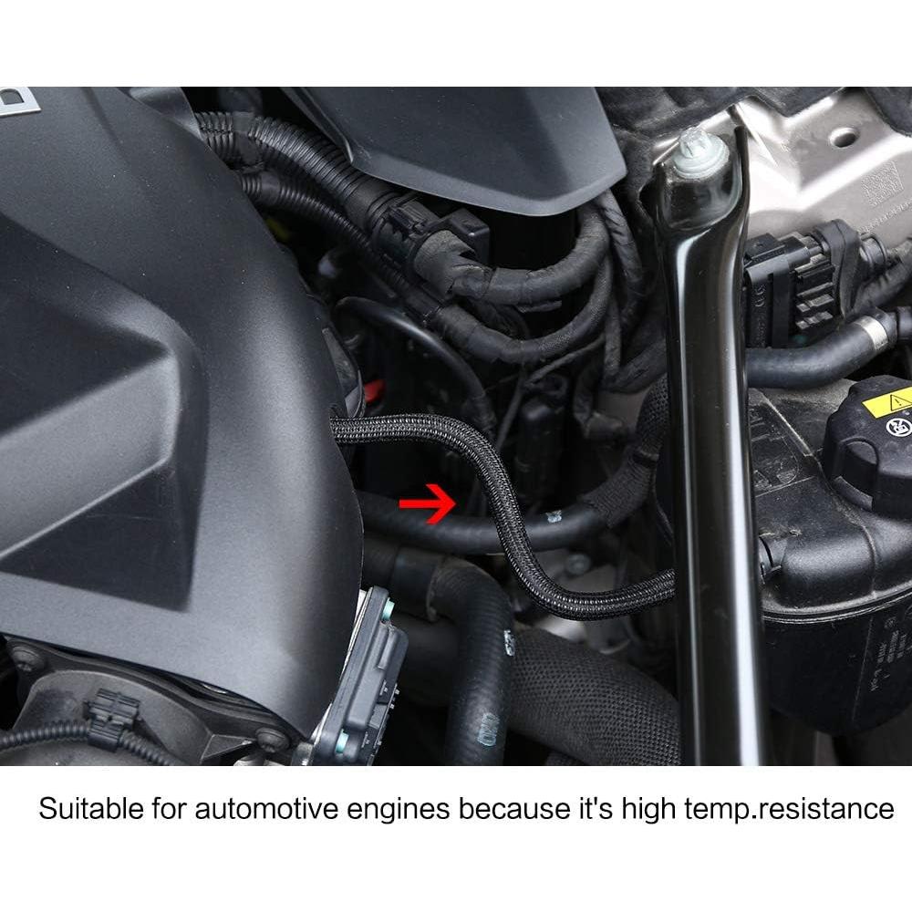 Manga de Gestión de Cables Keco 3.05m 1/2" Negro