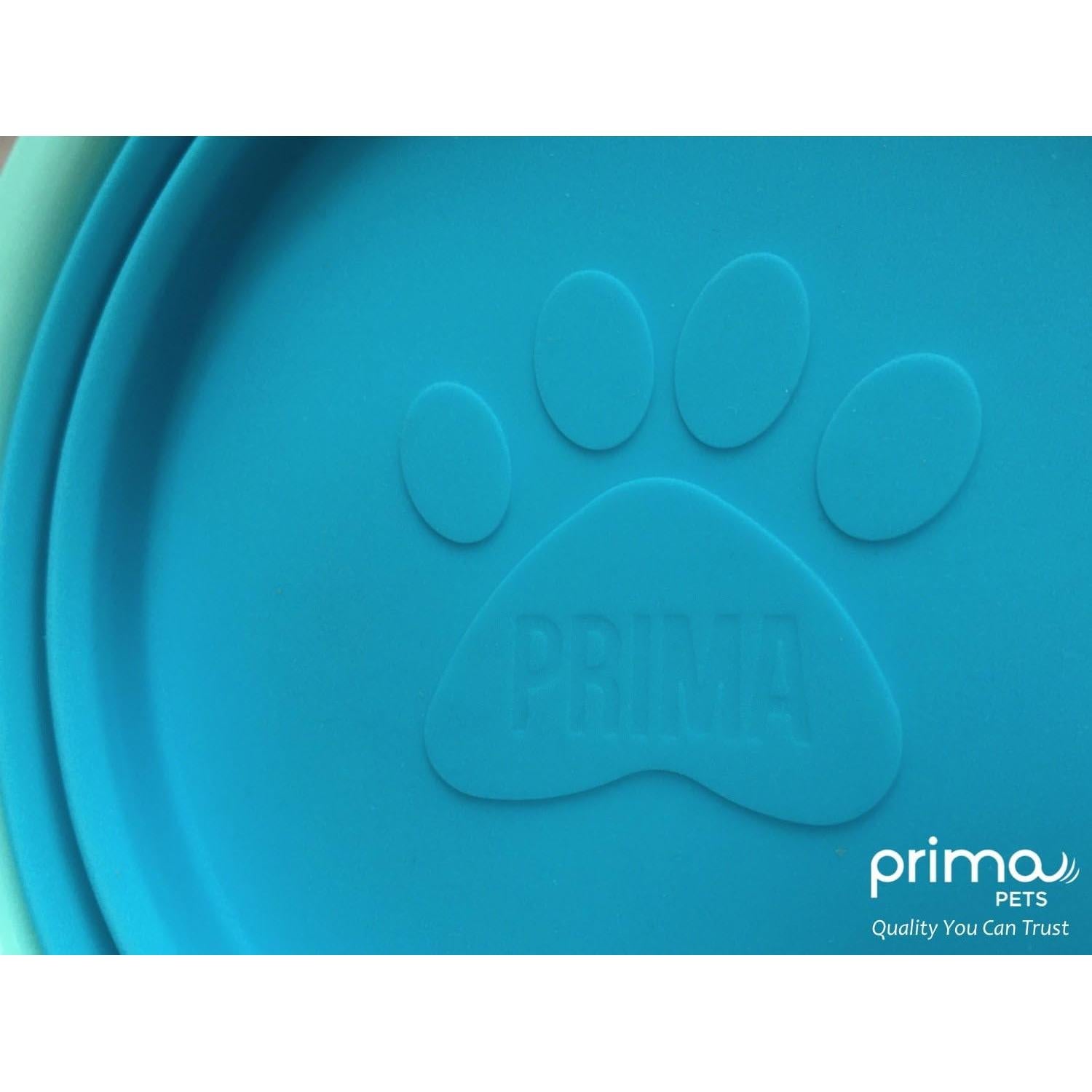 Cuenco de Silicona Colapsable Prima Pets 1.5 Tazas Aqua