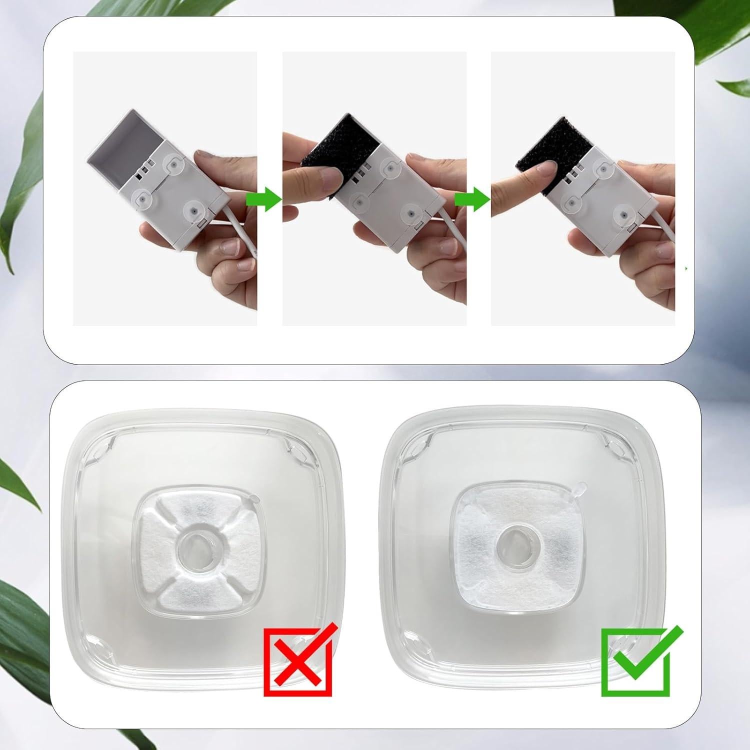 Filtros de agua para mascotas Cylomert 8 unidades 2.8L