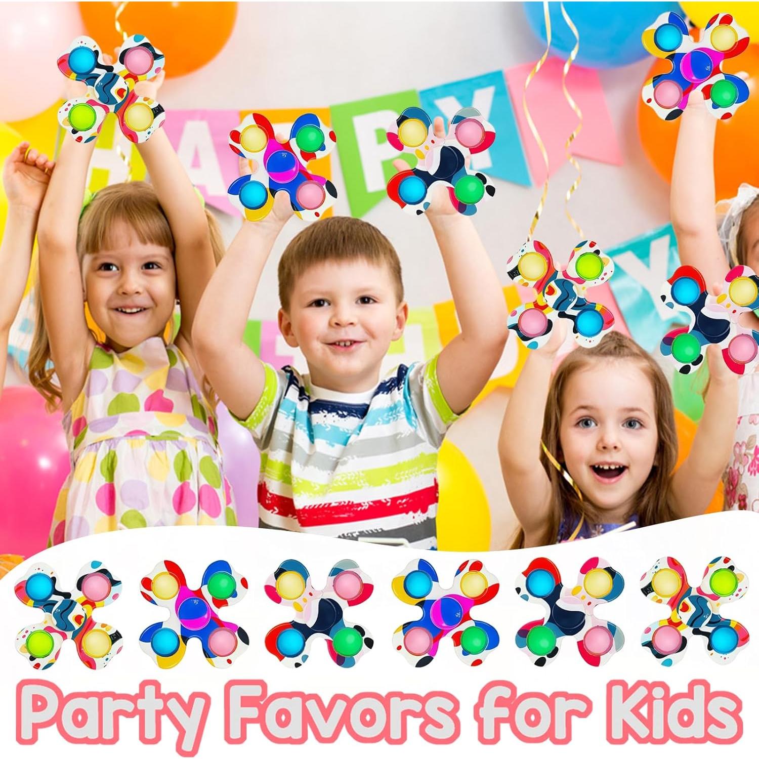 Fidget Spinner Sezua - Paquete de 6 Juguetes Sensoriales