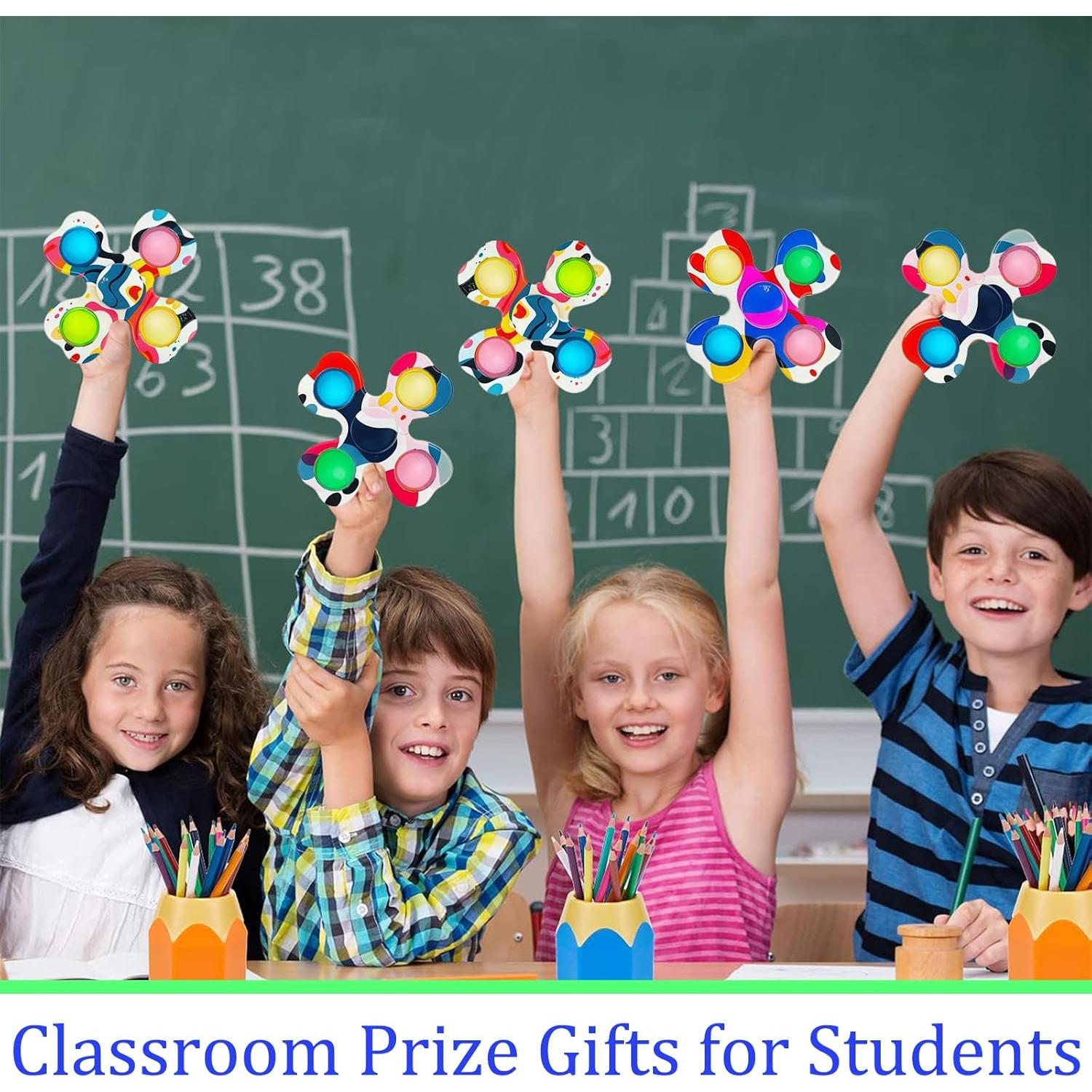 Fidget Spinner Sezua - Paquete de 6 Juguetes Sensoriales