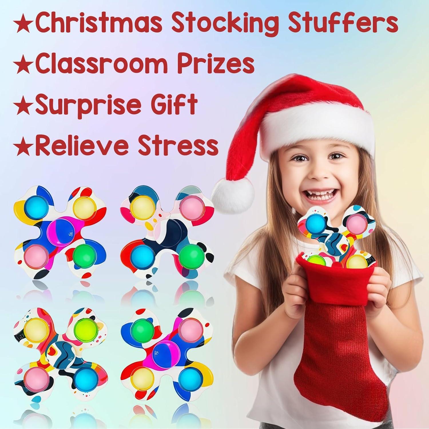 Fidget Spinner Sezua - Paquete de 6 Juguetes Sensoriales