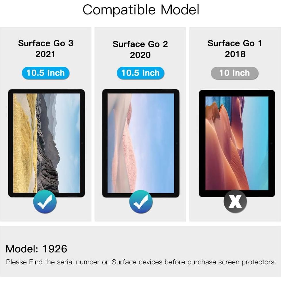 Filtro de Pantalla de Privacidad FILMEXT para Surface GO 2-10.5"