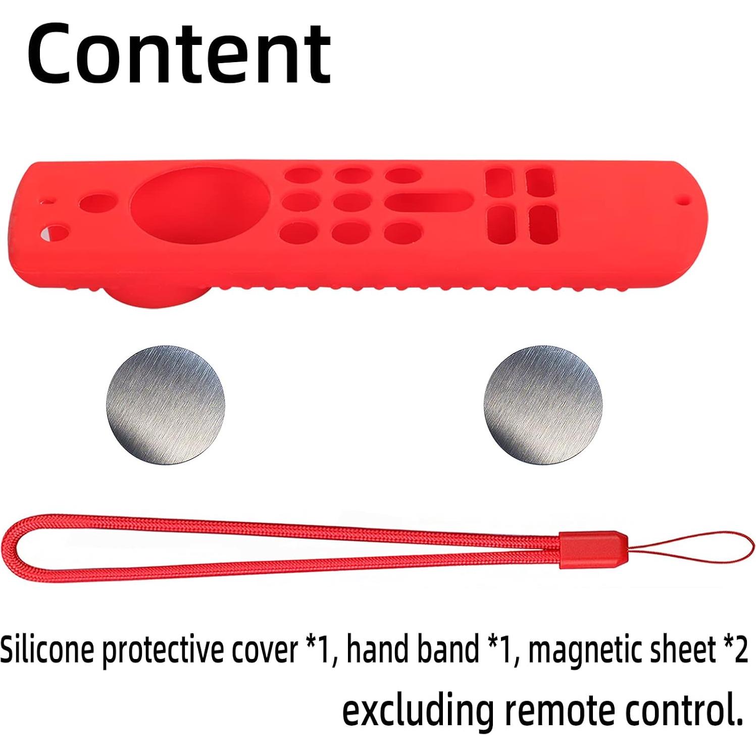 Funda de Silicona Antideslizante para Control Remoto Fire TV Stick 2021