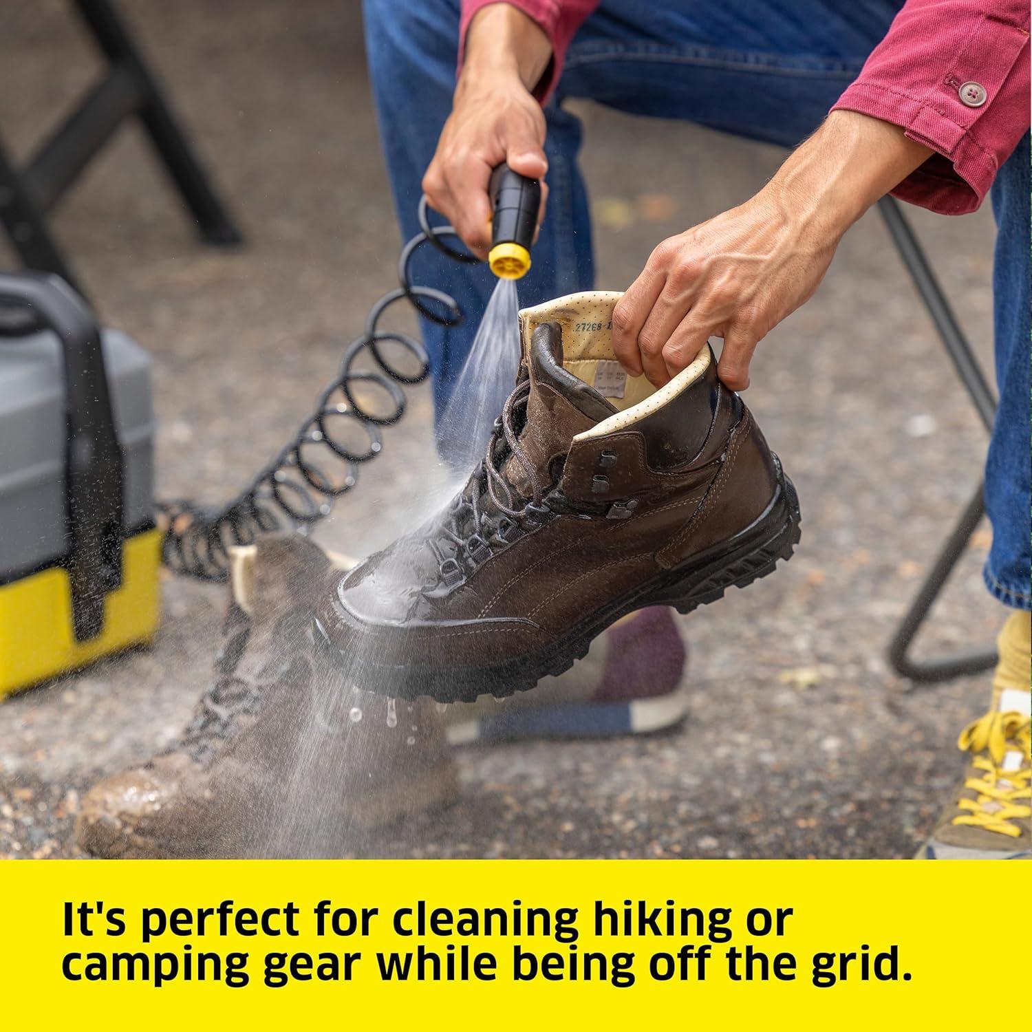 Limpiador Móvil Karcher OC 3 Plus, Batería, 7L, 72 PSI