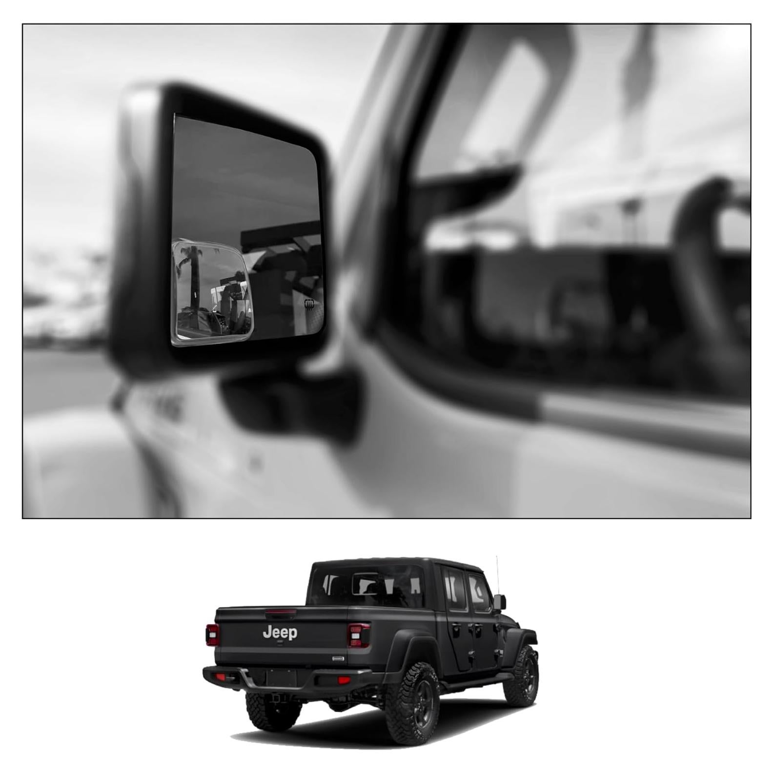 Espejos de Punto Ciego NXTGEN para Jeep Gladiator 2020-2023