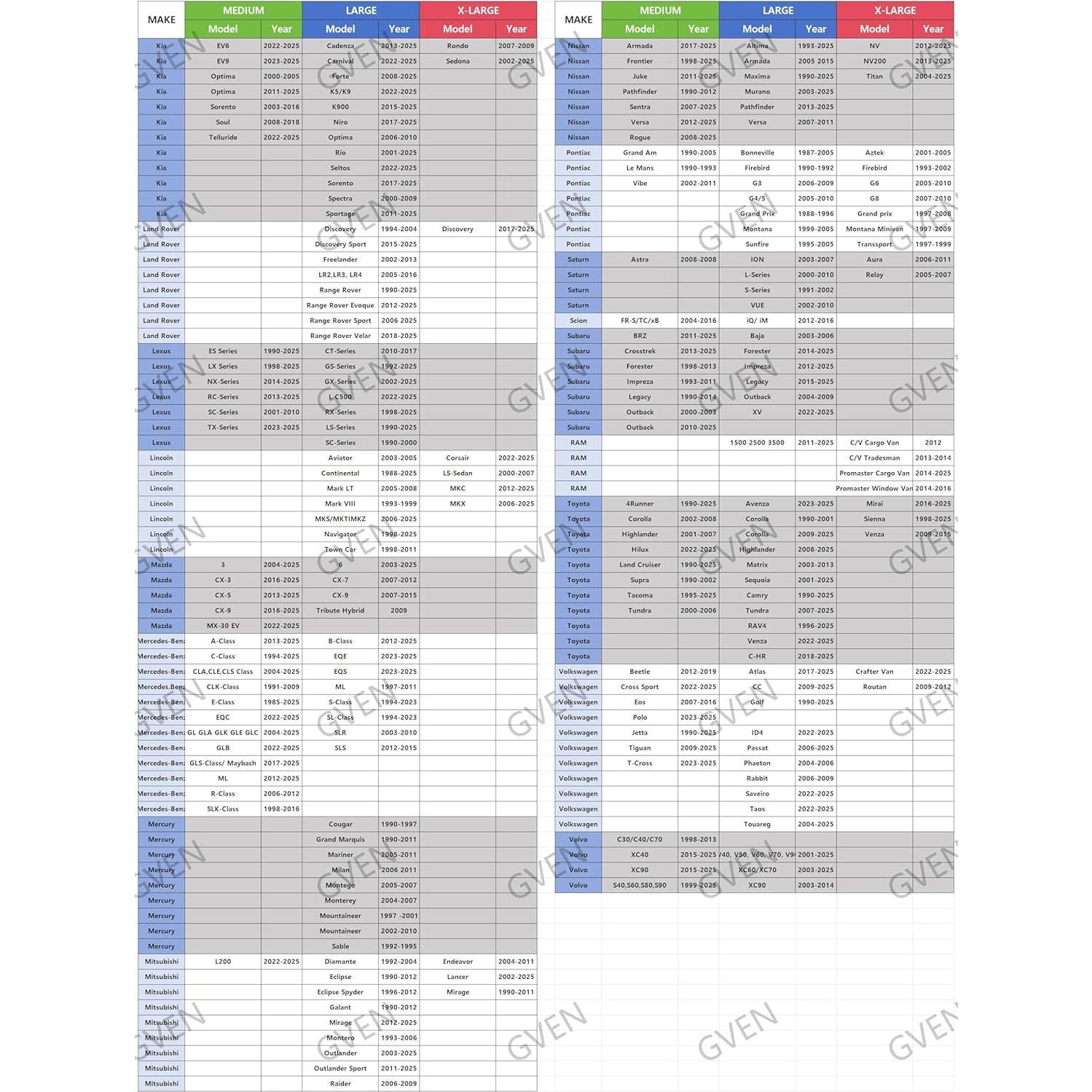 Protector Solar para Parabrisas Gven Abstracto Grande 160x85 cm