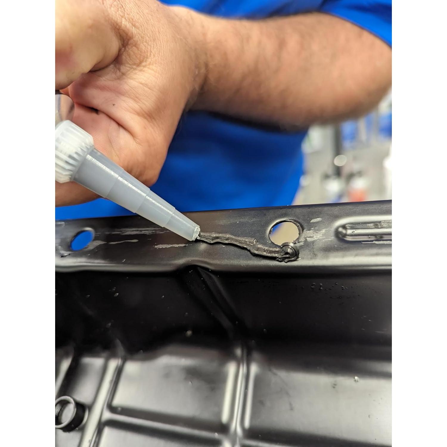 Sellador Adhesivo de Silicona Negra Permatex 85 g - RTV Multifuncional