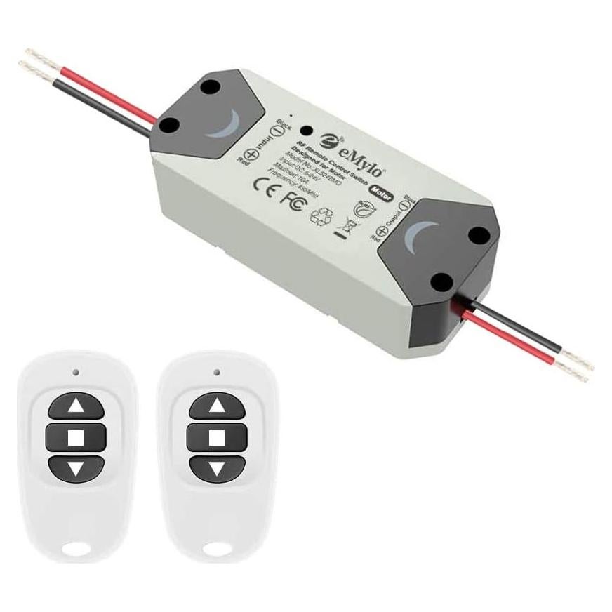 Controlador de Motor Inalámbrico eMylo 12V para Cortinas y Puertas