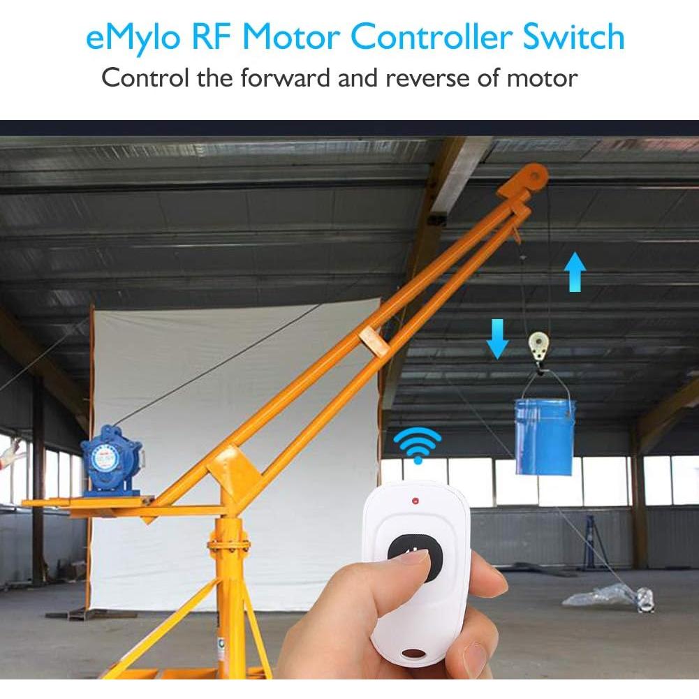Controlador de Motor Inalámbrico eMylo 12V para Cortinas y Puertas