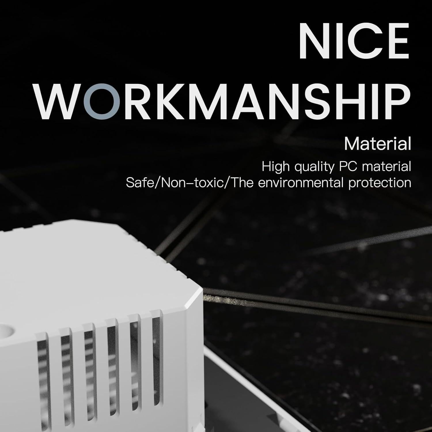 Interruptor de Luz Inteligente MoesGo WiFi 2.4GHz Blanco 1 Gang