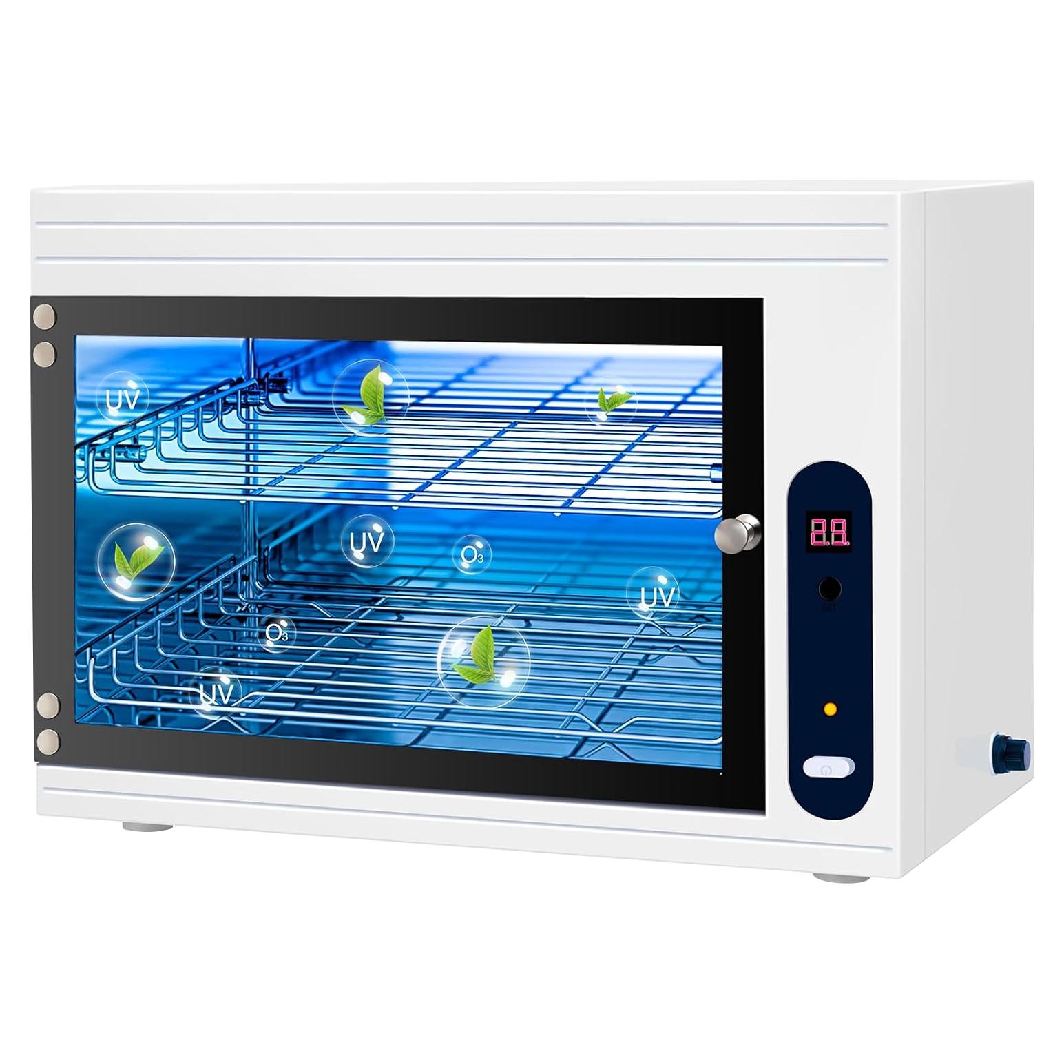 Máquina de Limpieza UV 17L BRBLUERISE para Herramientas de Uñas