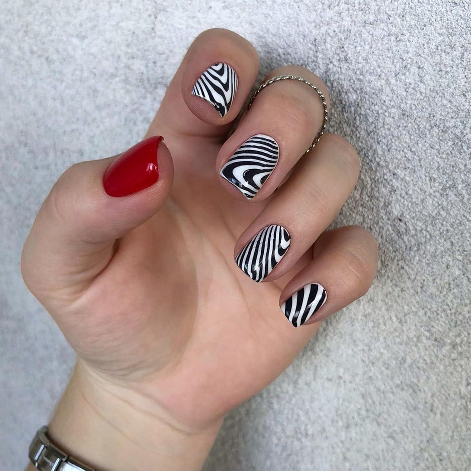 Set de 3 Placas de Estampado de Uñas JUNPU 12x6cm Geométricas