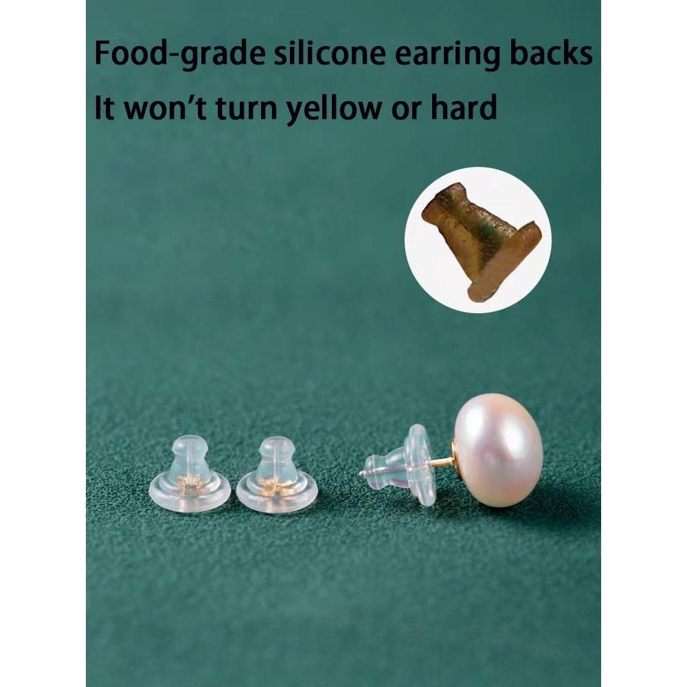 Resortes de Silicona Hipoalergénicos DSOMHZ para Pendientes 6 Pzas