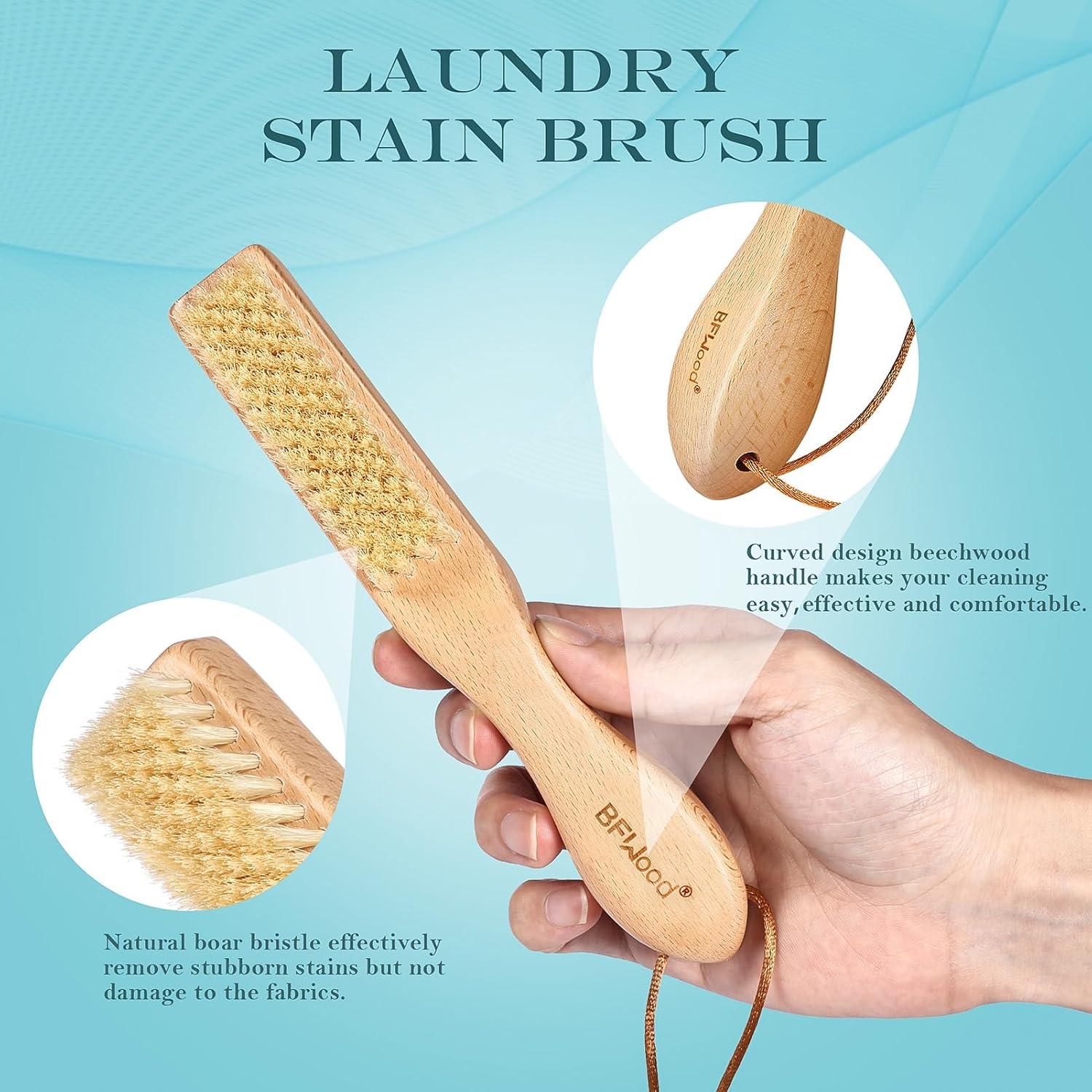 Cepillo para Manchas BFWood - Cerdas Suaves de Jabalí