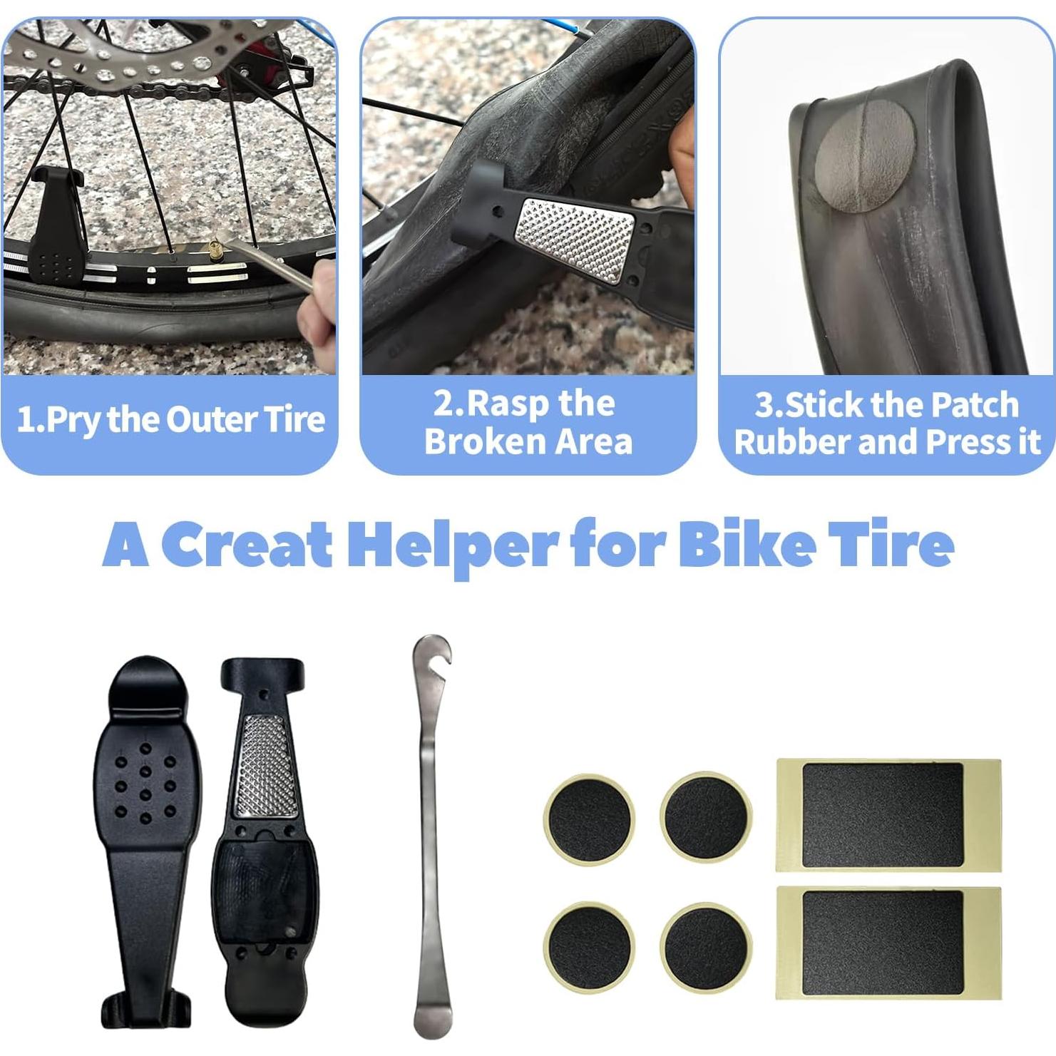 Kit de Herramientas para Bicicletas Pqzxrwnk 21 Pcs 16-en-1