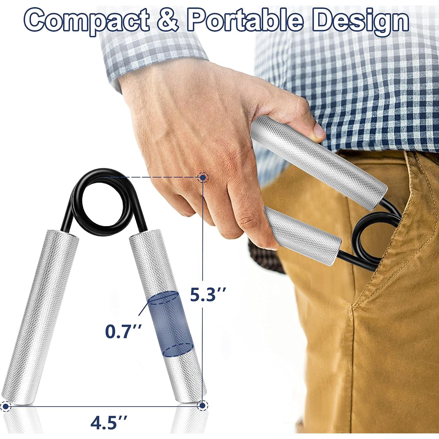 Entrenador de Fuerza de Agarre FLYFE 22.7-158.8KG Metal