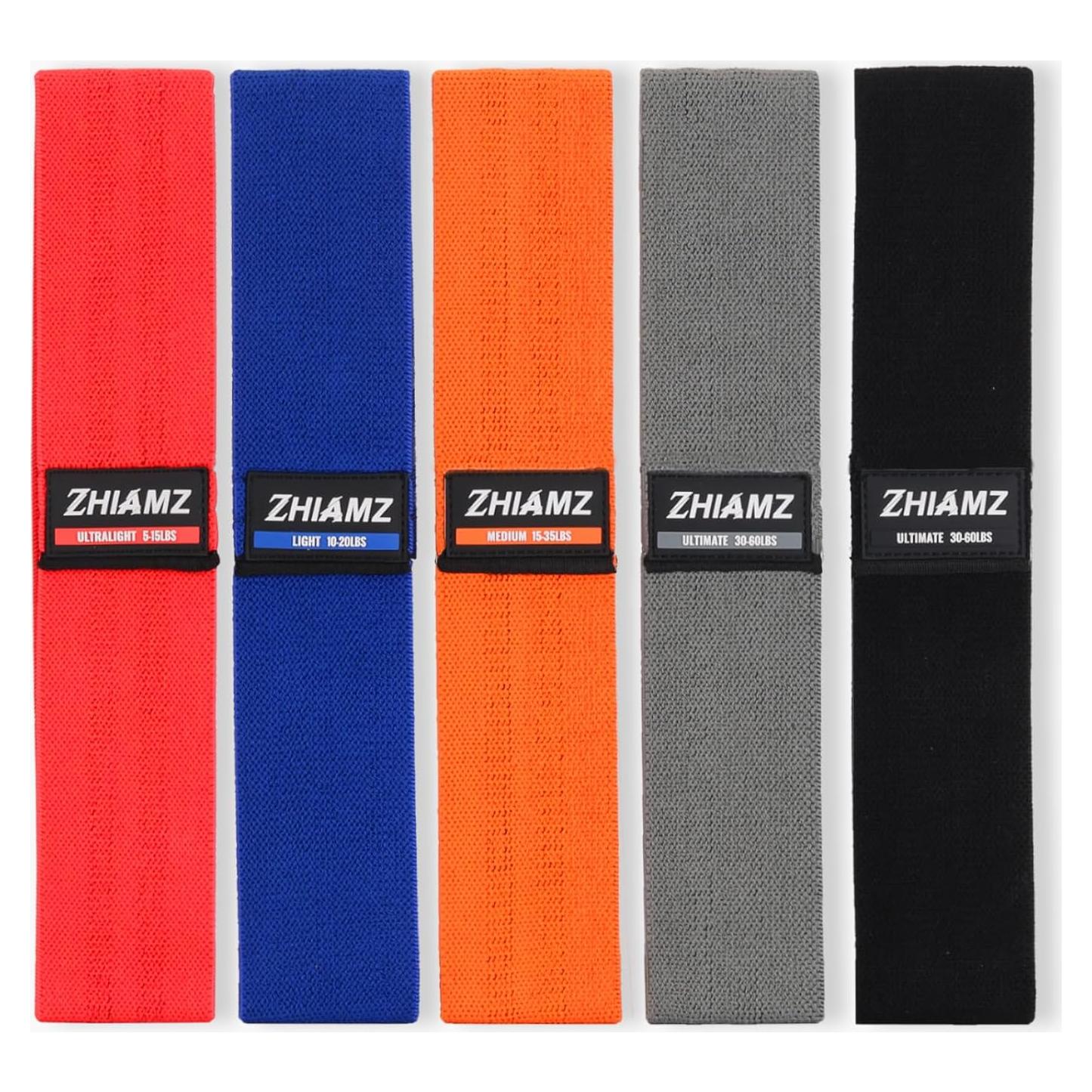 Conjunto de 6 Bandas de Resistencia ZHIAMZ para Ejercicio