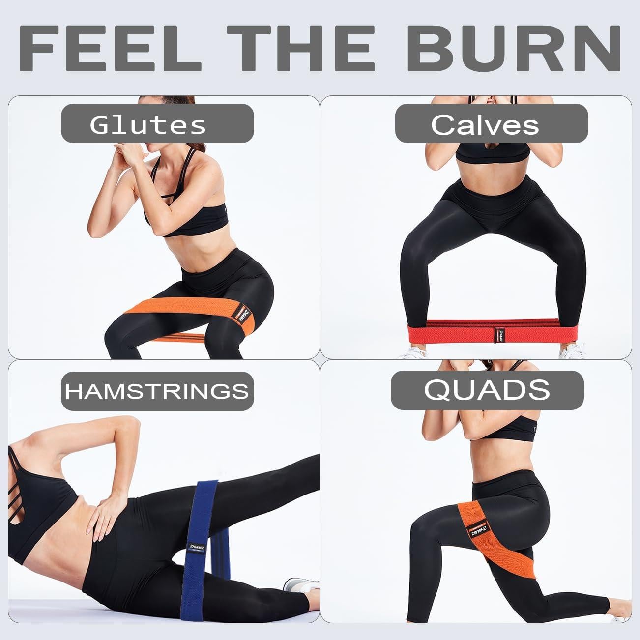 Conjunto de 6 Bandas de Resistencia ZHIAMZ para Ejercicio