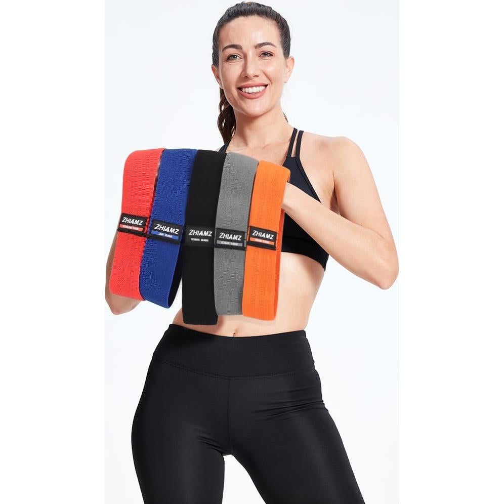 Conjunto de 6 Bandas de Resistencia ZHIAMZ para Ejercicio