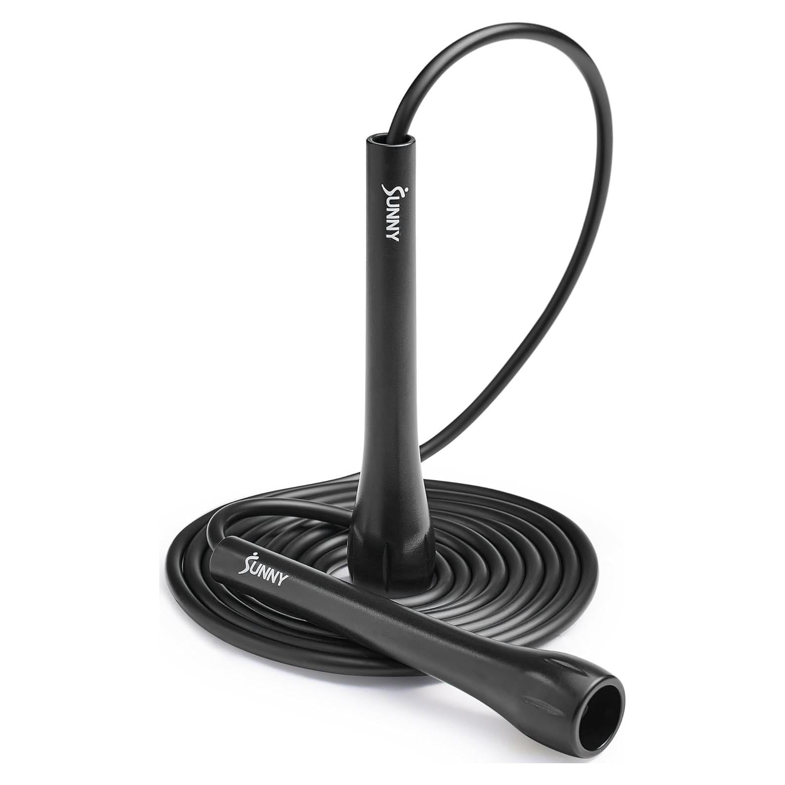 Cuerda de Salto Ajustable Sunny Health & Fitness - PVC Duradera