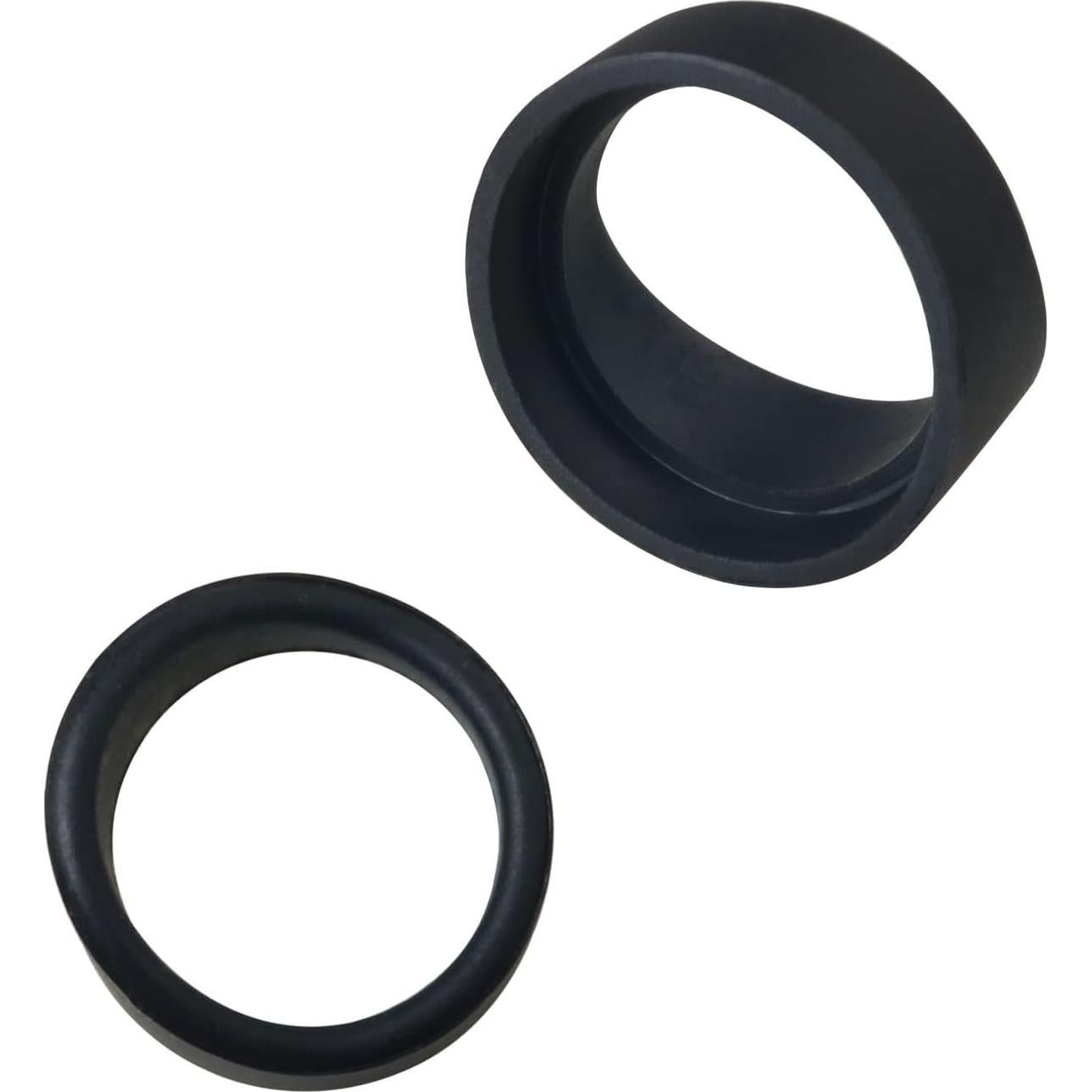 MEETOOT 2pcs Binocular Rubber Eyepiece 31-33mm Rubber Eyepiece Shield Eyepiece Cover for Stereomicroscope