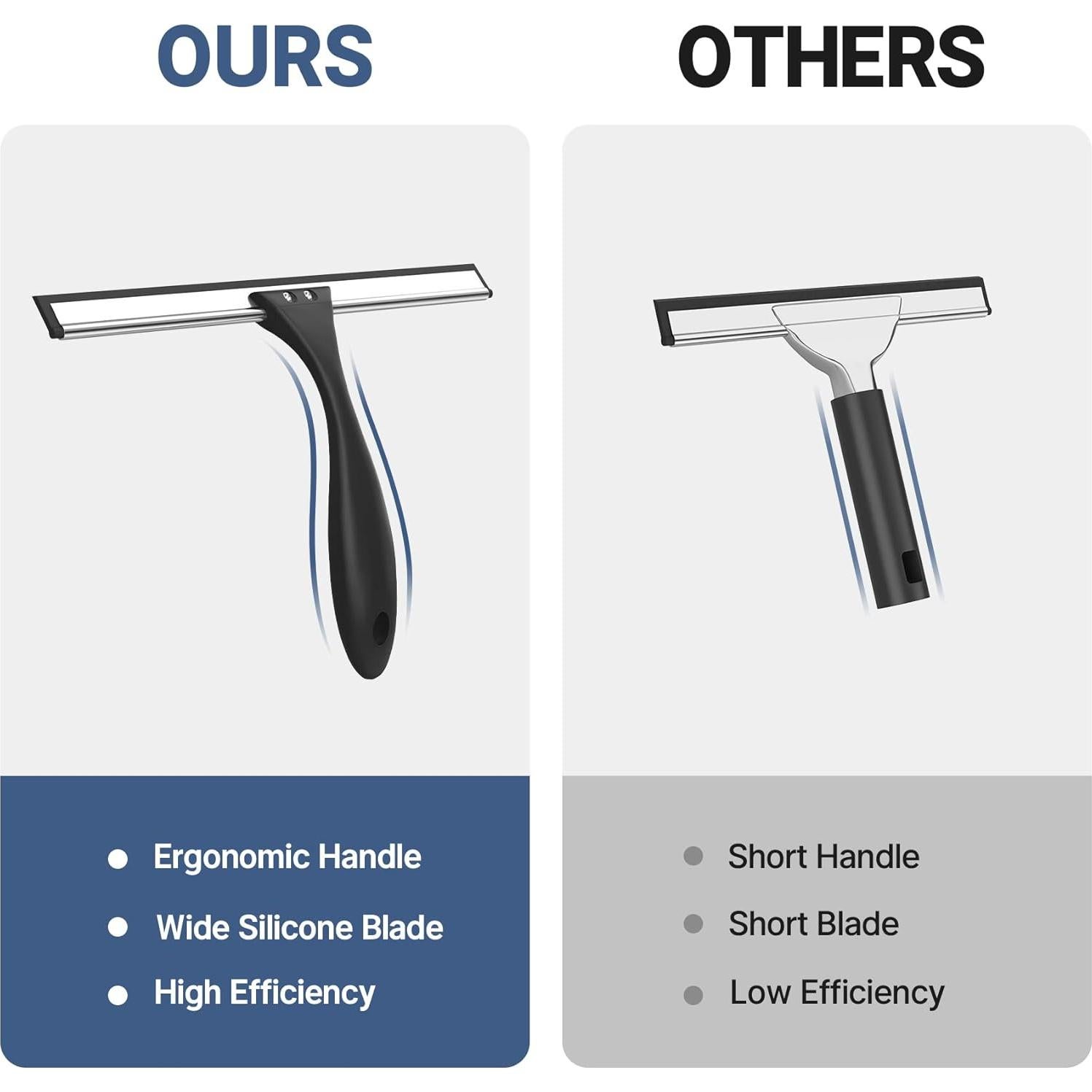 Limpiaparabrisas Multiusos AmazerBath 25.4 cm Negro