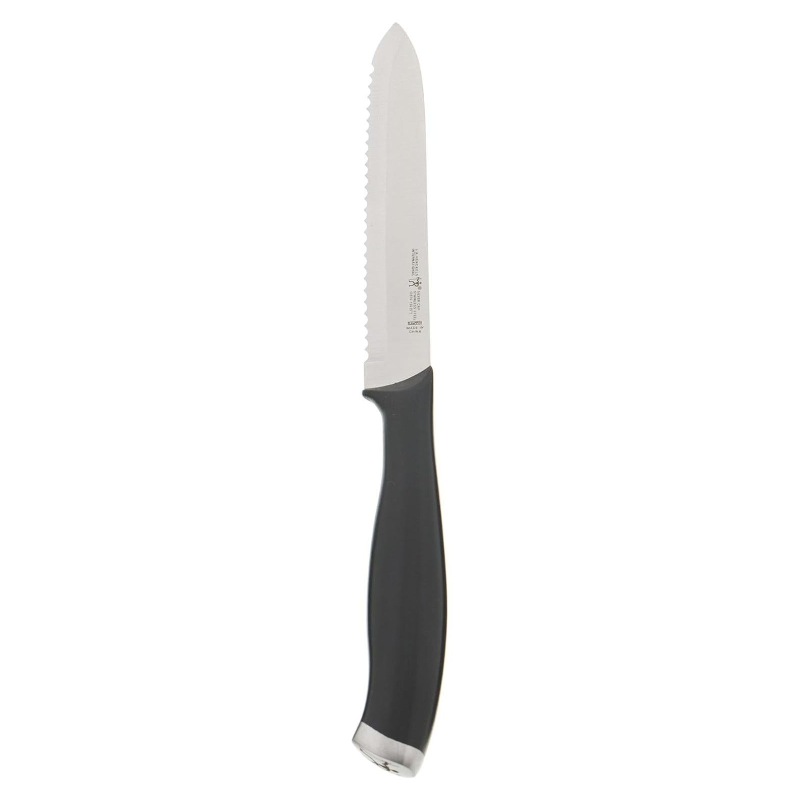 Cuchillo de Utilidad Serrado HENCKELS Silvercap 12.7 cm